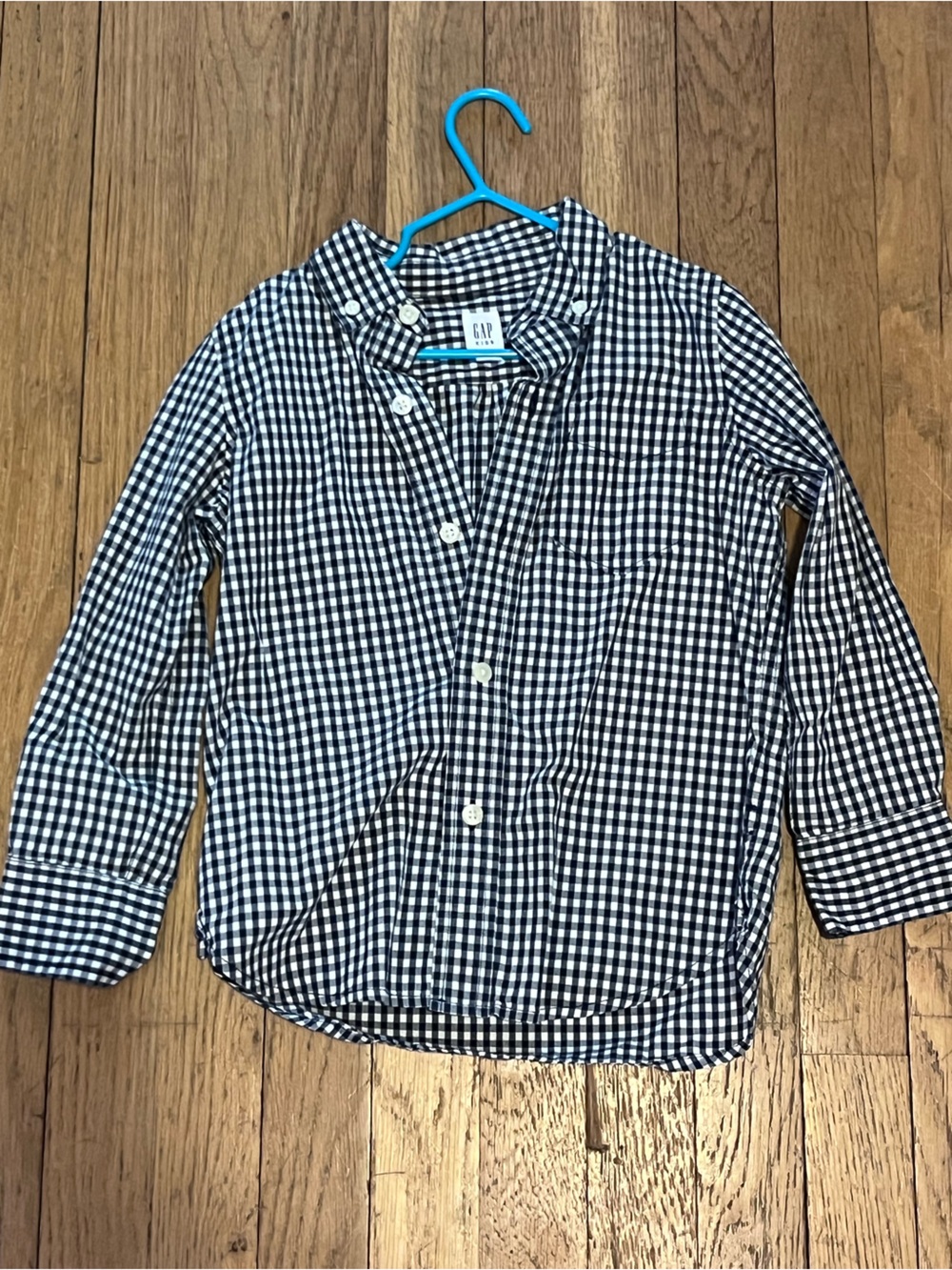 Gap Janie&Jack Long Sleeve Button Down Dress Shirts Bundle Boys size XS 4/5, 5 - Picture 6 of 7